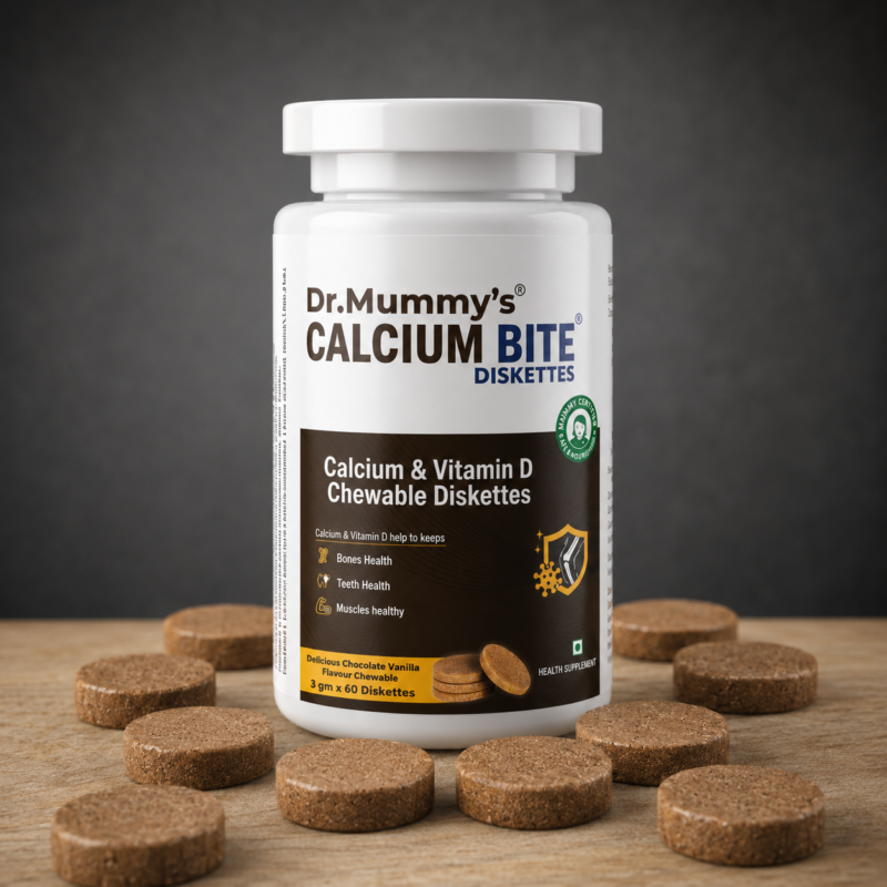 Dr. Mummy's  CALCIUM BITE DISKETTES